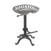 Carolina Cottage Adjustable Stool in Industrial Finish view 1