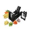 Simposh French Fry Cutter and Easy Food Dicer With 2 Interchangeable Blades | Great for Slicing & Dicing Vegetables Potato Onions Carrots Cucumbers Fruits Apples and More view 1