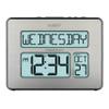 La Crosse Technology 513-1419BLv4-INT Backlight Atomic Full Calendar Clock with Extra Large Digits view 1