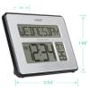 La Crosse Technology 513-1419BLv4-INT Backlight Atomic Full Calendar Clock with Extra Large Digits view 3