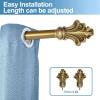 Urbanest Leaf Curtain Drapery Rod Set 48"-84" view 2
