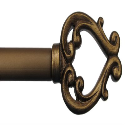Urbanest Key Curtain Drapery Rod Set 84" 120"