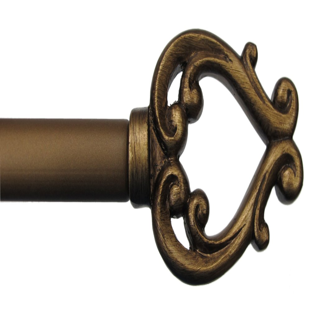 Urbanest Key Curtain Drapery Rod Set 84" 120"