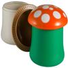 Hutzler BPA free plastic Mushroom Saver, Brown view 2