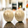 Cosmos Gifts Potato Salt and Pepper Set, Ceramic, 1-3/4-Inch view 3