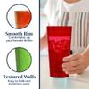 US Acrylic Caf Plastic Reusable Tumblers (Set of 12) 32-ounce Iced-Tea Cups, Assorted | Value Set of Restaurant Style Drinking Glasses, Stackable, BPA-free, Made in the USA | Top-rack Dishwasher Safe view 4