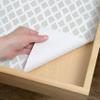 Con-Tact Brand Grip Prints Shelf Liner, Durable and Non-Adhesive Liners, Non-Slip Drawer and Cabinet Liner, 18" x 4', Talisman Pale Gray, Pack of 1 Roll view 3