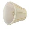 Royal Designs, Inc. CS-404EG-6 Empire English Box Pleat Chandelier Shade with Decorative Trim, 3 x 5 x 4.5, Eggshell, 6-Pack view 3