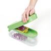 PrepWorks 3-Blade Dice & Slice Chopper  Multi-Function Vegetable and Fruit Cutter, Easy to Use, Stainless Steel Blades, BPA-Free view 3