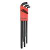 Bondhus 67099 Stubby Dbl Ball End L-Wrench Set w/ProGuard & Extra Long Arm,9 PC view 1