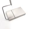 Wire Cheese Slicer - ELEOPTION Stainless Steel Cheese Wire Slicer Cutter Serving Board (Cheese Slicer Butter) view 2