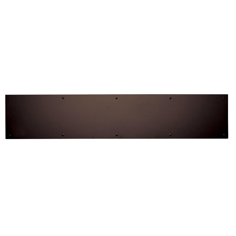Baldwin 2000.0630 6 Inch x 30 Inch Solid Brass Kick Plate, Venetian Bronze