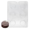Cybrtrayd Life of the Party Plain Cookie Chocolate Candy Mold in Sealed Protective Poly Bag Imprinted with Copyrighted Cybrtrayd Molding Instructions view 1