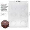Cybrtrayd Life of the Party Plain Cookie Chocolate Candy Mold in Sealed Protective Poly Bag Imprinted with Copyrighted Cybrtrayd Molding Instructions view 3