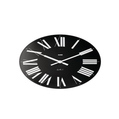 Alessi "Firenze Wall Clock, Black