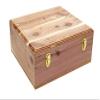 Cedar Essence Sweater/Storage Box with Lid & Dual Clasps UNFINISHED view 1