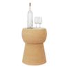 Franmara Champagne Cork Stool, Tan view 2