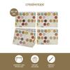 Creative Tops Placemats Set of 6, Retro Spot, Cork-Backed, Wooden Table Mats, Multi-Colour view 3