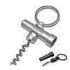 Munkees Mini Keychain Corkscrew Tool, Small Key Ring Wine Opener, Emergency Travel Cork Wine Opener, Portable Backpack Camping Kit, Wine Enthusiasts, Waiters, Bartenders, Bottle Opener Gift Set view 2