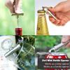 Munkees Mini Keychain Corkscrew Tool, Small Key Ring Wine Opener, Emergency Travel Cork Wine Opener, Portable Backpack Camping Kit, Wine Enthusiasts, Waiters, Bartenders, Bottle Opener Gift Set view 4