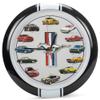 Mark Feldstein & Associates History of Mustang Sound Wall Clock, 13 Inch Black view 1