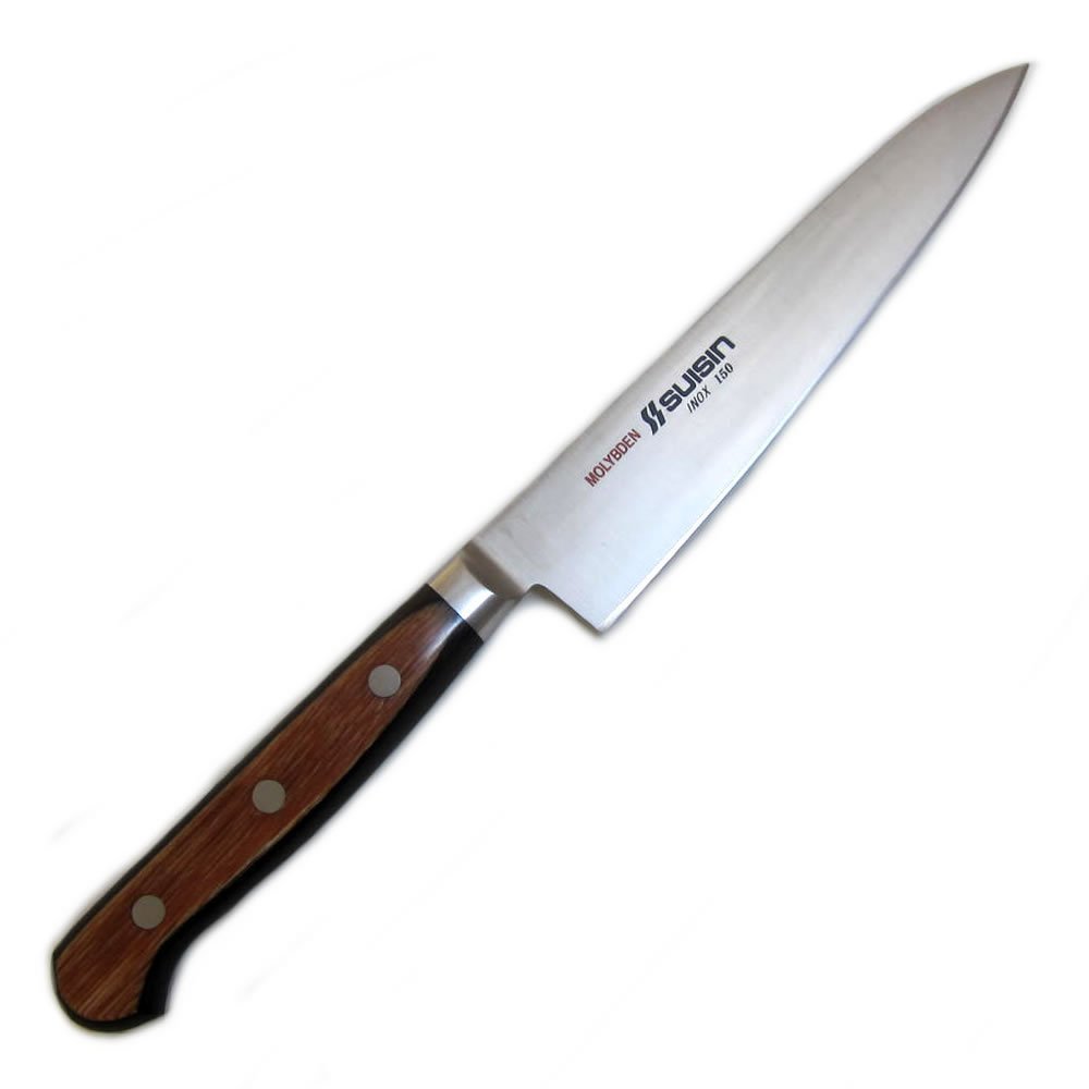 Houcho.com Suisin Inox Western-Style Knife Series, Genuine Sakai-Manufactured, Inox Steel 5.9 (150mm) Utility Knife