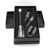 4 in 1 Aluminum Air Pressure Red Wine Bottle Opener Tools Accessories Gift Box Set - Opener, Vacuum Stopper, Oxygenating Pourer, Foil Cutter view 1