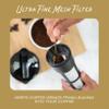 Takeya Tritan Cold Brew Coffee Maker - Airtight Pitcher with Leak-Free Lid - BPA-Free Cold Brew Maker with Silicone Handle - Dishwasher-Safe Pitcher for Homemade Cold Brew - 1 Quart, Black view 4