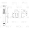 KES Bathroom Handheld Shower Head with Extra Long Hose and Bracket Holder Brushed Stainless Steel, LP150-BS view 4