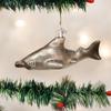 Old World Christmas Hammerhead Shark Glass Blown Ornament for Christmas Tree, Handcrafted Holiday Decoration, Sea Collection view 2