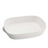Portmeirion Sophie Conran Handled Roasting Dish, White Porcelain Bakeware - 15 x 11 Inch Rectangular 3 Quart Oven, Microwave, Freezer Safe Pan - Durable Cookware for Baking & Serving view 2