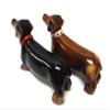 Pacific Giftware Loveable Cute Kissing Dachshunds Salt & Pepper Shakers Set view 2
