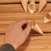 BambooMN - Disposable Food and Appetizer Wood Cones - 3.1" x 1.5" - 300 Pieces view 4