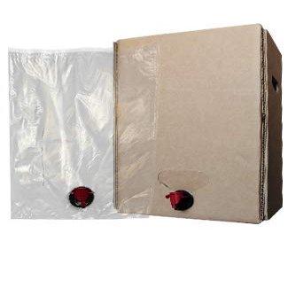18L Wine Bag-In-Box Kits [Eco-Friendly Bottle Alternative] - Easily Bottle, Dispense & Store Liquids - Perfect For Home Winemakers (Includes 2-18L bags and boxes - a 2 Carboy equivalent) from Astropaq
