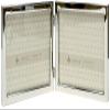 Lawrence Frames Metal Frame, Standard, Silver, 6x4 Double view 1