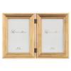 Lawrence Frames 4x6 Hinged Double Sutter Burnished Gold Picture Frame view 1