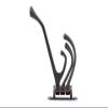 Richelieu Hardware 76464BAG Nystrom Triple Utility Swivel Hook, Brushed Oil-Rubbed Bronze view 3