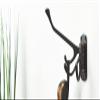 Richelieu Hardware 76464BAG Nystrom Triple Utility Swivel Hook, Brushed Oil-Rubbed Bronze view 4