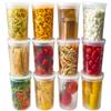 DuraHome - Deli food Storage Containers with Lids 32 oz, Quart Pack of 24 Leak-proof Freezer Safe Microwaveable Soup Storage Container - Clear Plastic Premium Quality view 1