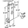 Prime-Line K 5438 Security Screen or Storm Door Lever Set, Contemporary, Black Finish, Keyed (1 Set) (Not Universal) view 3
