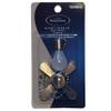 Harbor Breeze 6-in Brushed Nickel Metal Pull Chain view 2