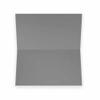 Black and Gray Place Cards - Tent Style - 10 Pack - White Blank Front with Solid Color Border - Placement Table Name Seating Stationery Party Supplies - Occasion or Dinner Event view 2