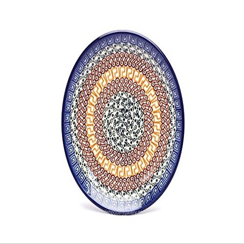 Polish Pottery Plate - Salad/Dessert (7 3/4") - Autumn