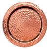 Sertodo Copper, Round Napa Cup Coaster, Hand Hammered 100% Pure Copper, 4.5 inch diameter, Single view 1