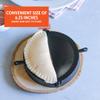 Imusa Empanada Press Set  Dumpling Maker, Plastic Empanada Mold & Pastry Press for Stuffed Pastries, Turnovers, Pierogi, Masa & Dough Preparation, 1 Pack, Black view 4