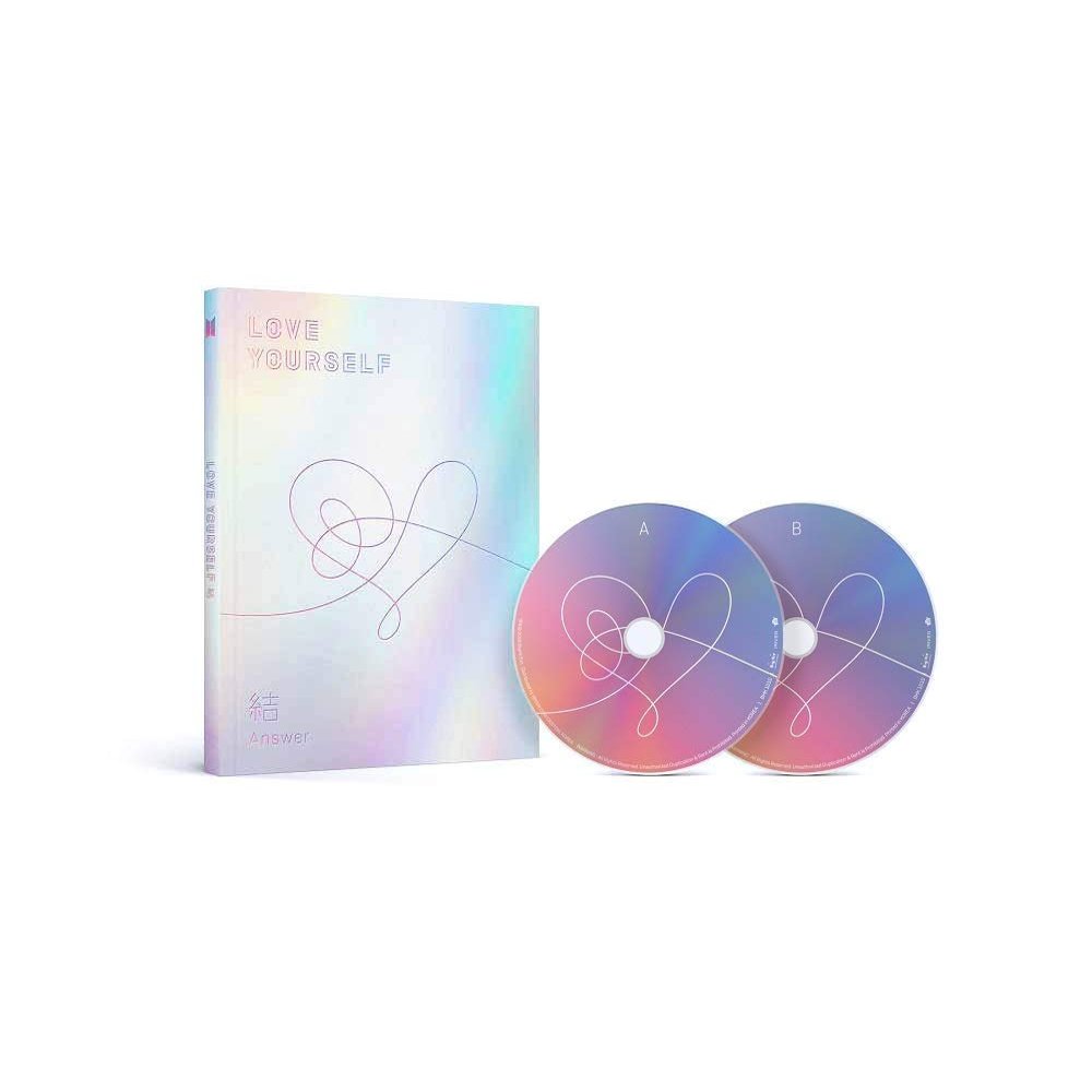 BTS - LOVE YOURSELF  Answer [L ver.] 2CD+Photobook+Mini Book+Photocard+Sticker Pack+Free Gift