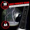 GearLight S2000 LED Flashlight High Lumens - Super Bright, Powerful, Mid-Size Tactical Flashlight for Outdoor Activity & Emergency Use - S2000-1 Pack, (Batteries Not Included) view 2