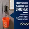MasterCrush Wall Mounted Aluminum Can Crusher Heavy Duty  Tin and Plastic Bottle Smasher for Recycling (12oz/16oz/24oz/32oz) view 4