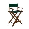Extra-Wide Premium 24 in. American Oak Counter Height Directors Chair view 3