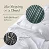 Buffy Cloud Cooling Comforter Queen/Full- White Comforter Queen for Hot Sleepers, Machine Washable Lightweight Fluffy All-Season Temperature-Regulating Eucalyptus Lyocell Duvet Insert view 4